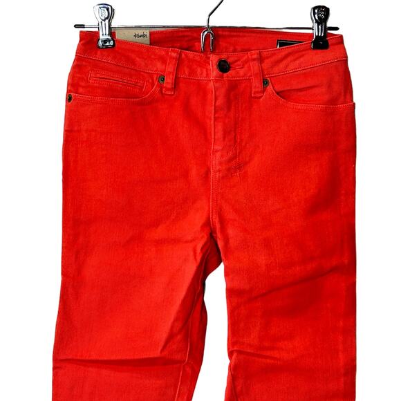 New Ksubi Spray On Skinny Jeans Ankle Zip Low Rise Lobster Women's 25 NWT - Picture 4 of 13